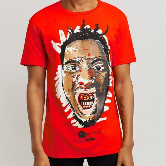 Red ODB Short Sleeve Portrait Tee - Medium - Picture 5 of 5
